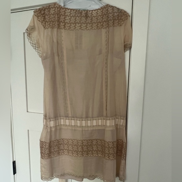 BCBGMaxazria Runway Dress - Beige - Picture 2 of 3